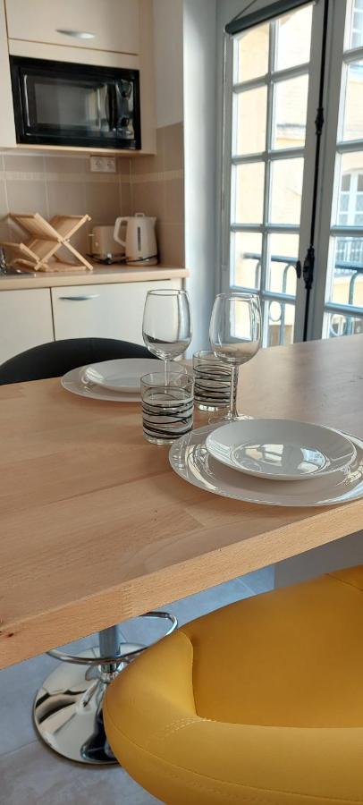 Beau Studio Cosy Calme En Face Du Port Sur Le Quai Dieppe Exterior photo