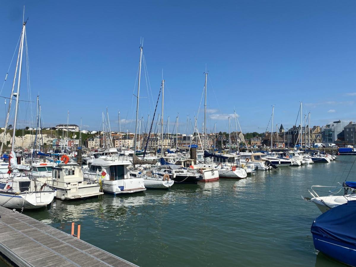 Beau Studio Cosy Calme En Face Du Port Sur Le Quai Dieppe Exterior photo
